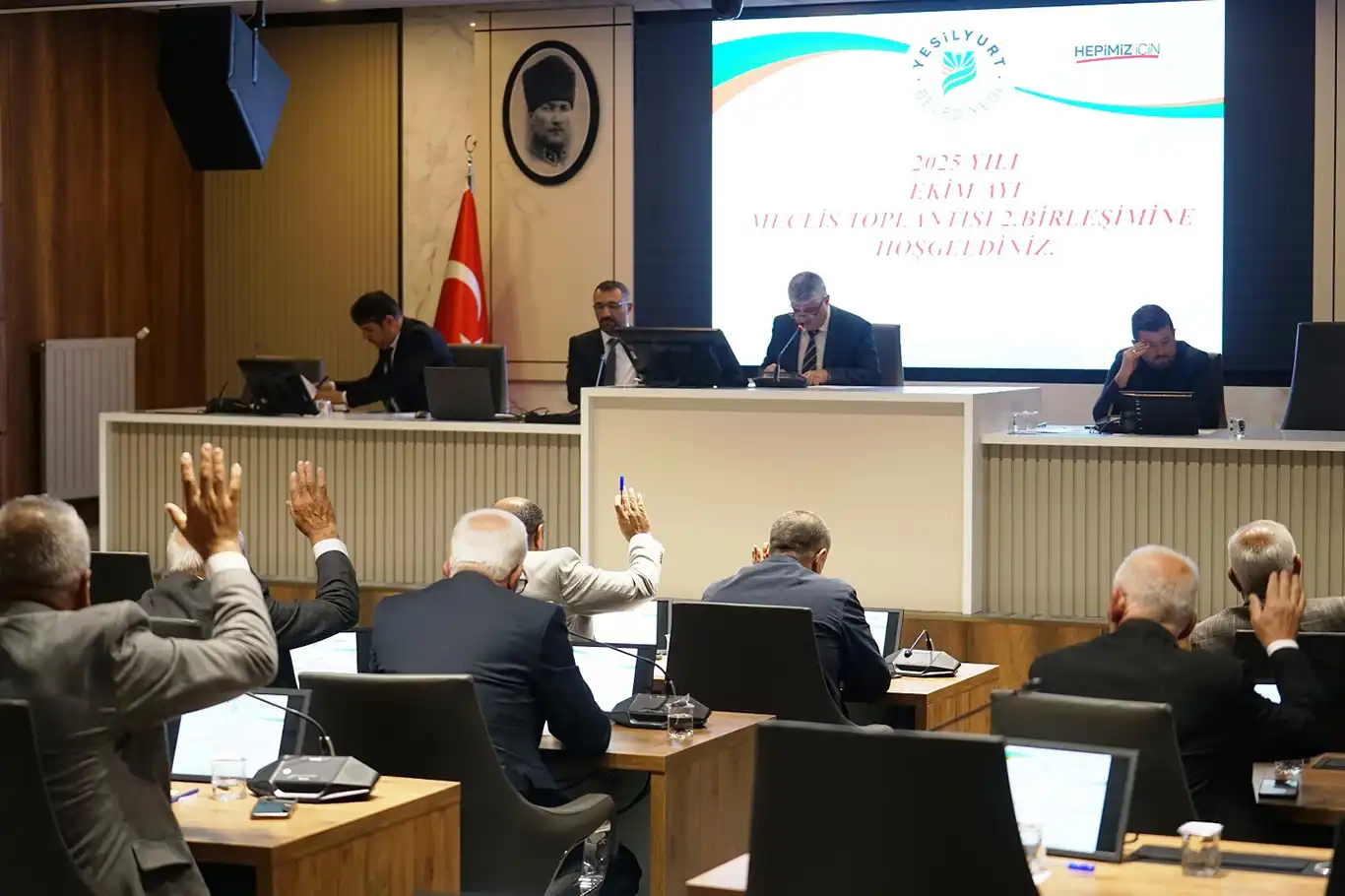 Yeşilyurt Belediyesinin 2026 yılı tahmini bütçesi belirlendi Yeşilyurt Belediyesinin 2026 yılı tahmini bütçesi belirlendi