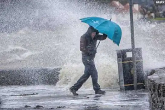 Meteorolojiden rüzgar ve yağış uyarısı