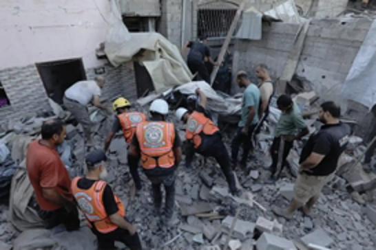 Gaza rescue teams struggle as thousands remain buried under Israeli bombardment
