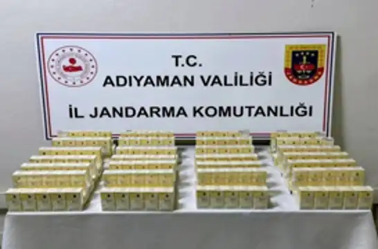 Adıyaman'da kaçakçılık operasyonu: 2 şüpheli yakalandı