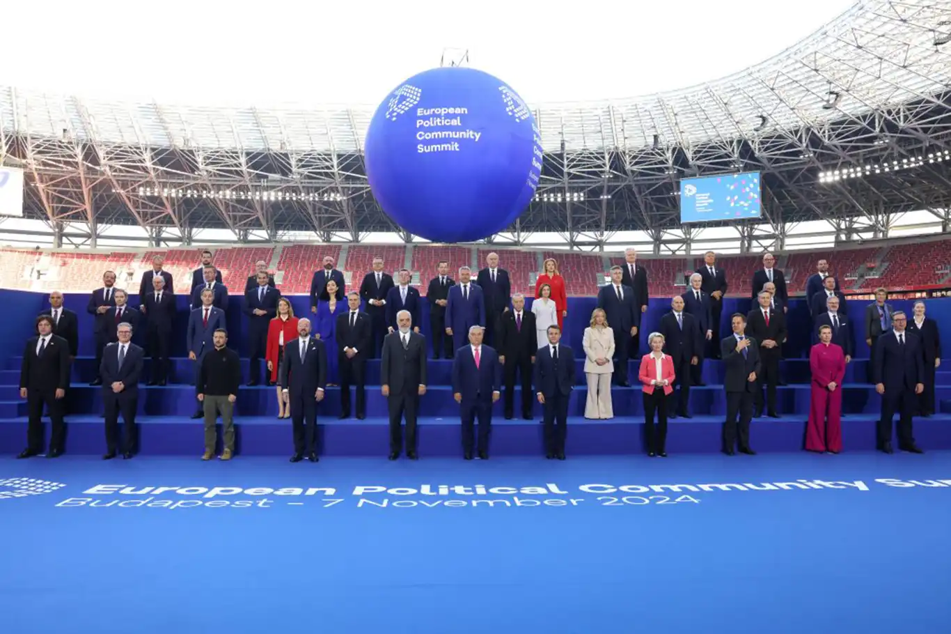 Avrupa Siyasi Topluluğu 7'nci Zirvesi Kopenhag'da başladı