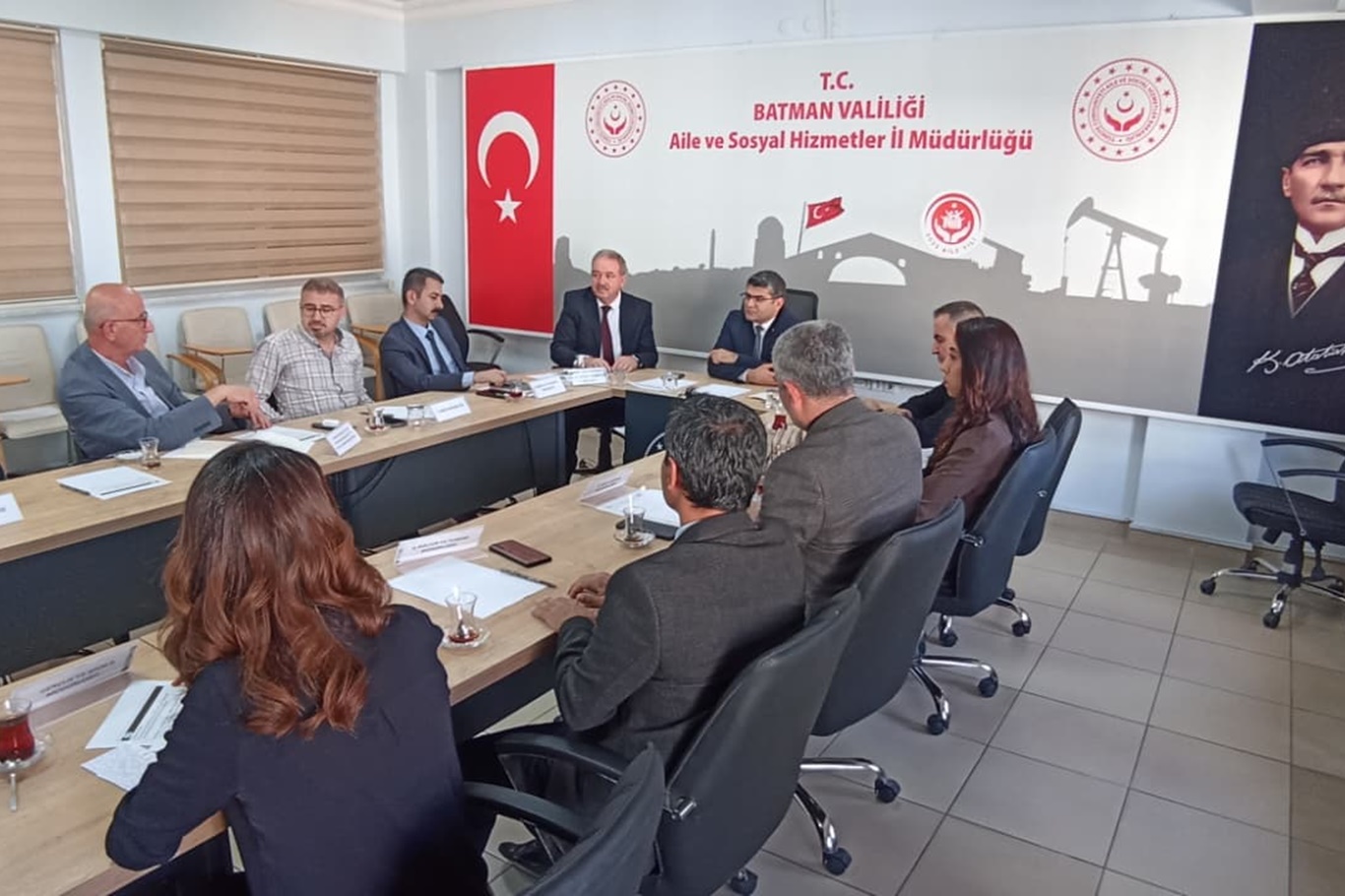 Batman'da otizmli bireyler için II. Ulusal Eylem Planı toplantısı yapıldı Batman'da otizmli bireyler için II. Ulusal Eylem Planı toplantısı yapıldı
