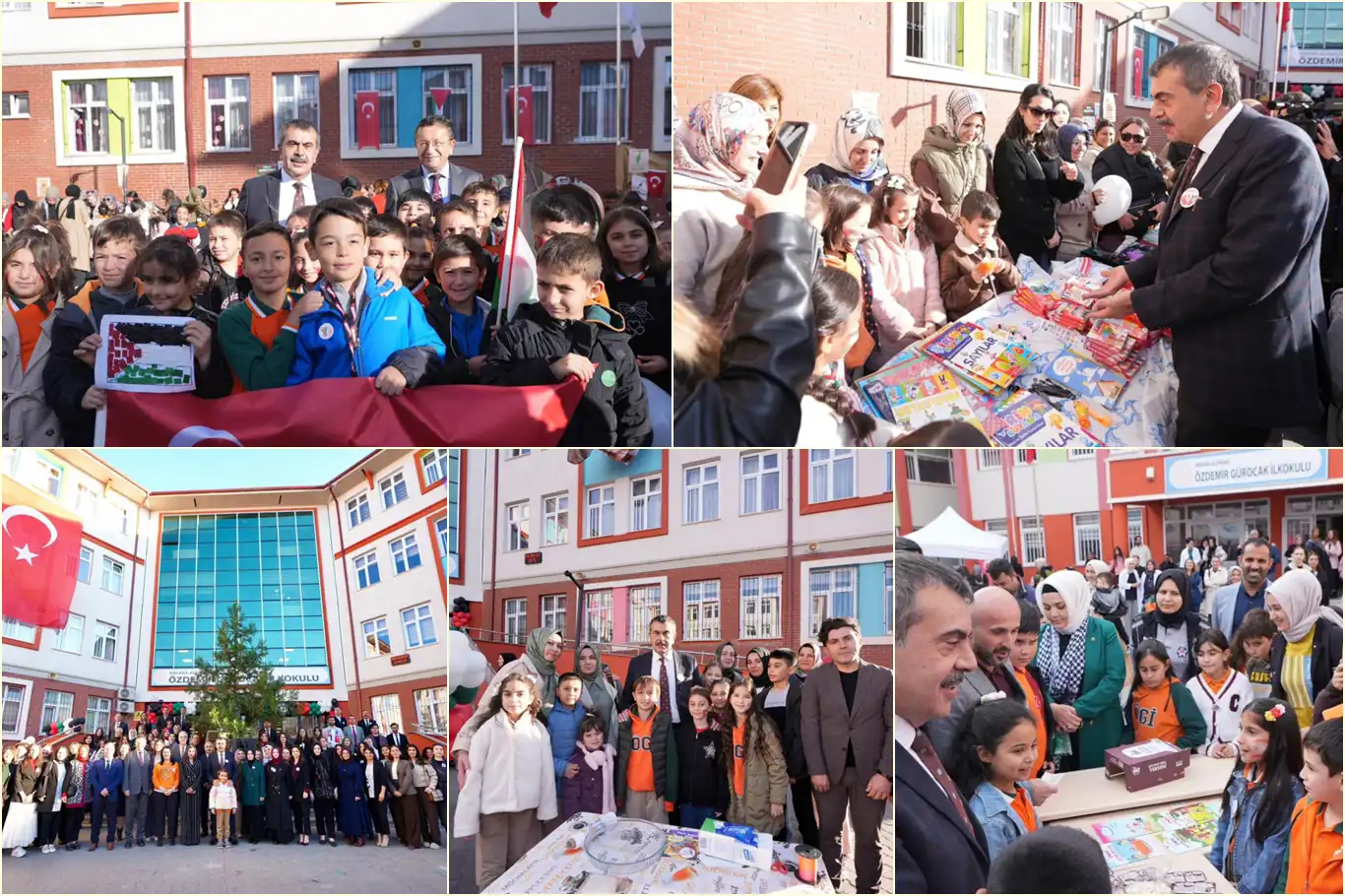 Bakan Tekin, geliri Gazze'ye bağışlanacak "Bir Okul Bin Umut Gazze Kermesi"ne katıldı Bakan Tekin, geliri Gazze'ye bağışlanacak "Bir Okul Bin Umut Gazze Kermesi"ne katıldı