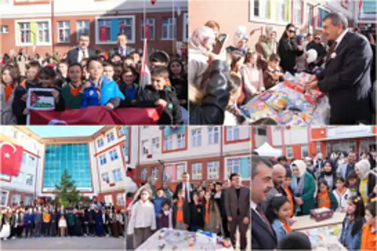 Bakan Tekin, geliri Gazze'ye bağışlanacak "Bir Okul Bin Umut Gazze Kermesi"ne katıldı