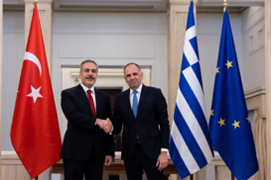 Turkish and Greek foreign ministers hold key talks in Luxembourg