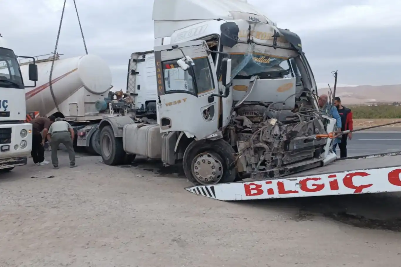Mardin’de zincirleme kaza: Biri ağır 5 yaralı 