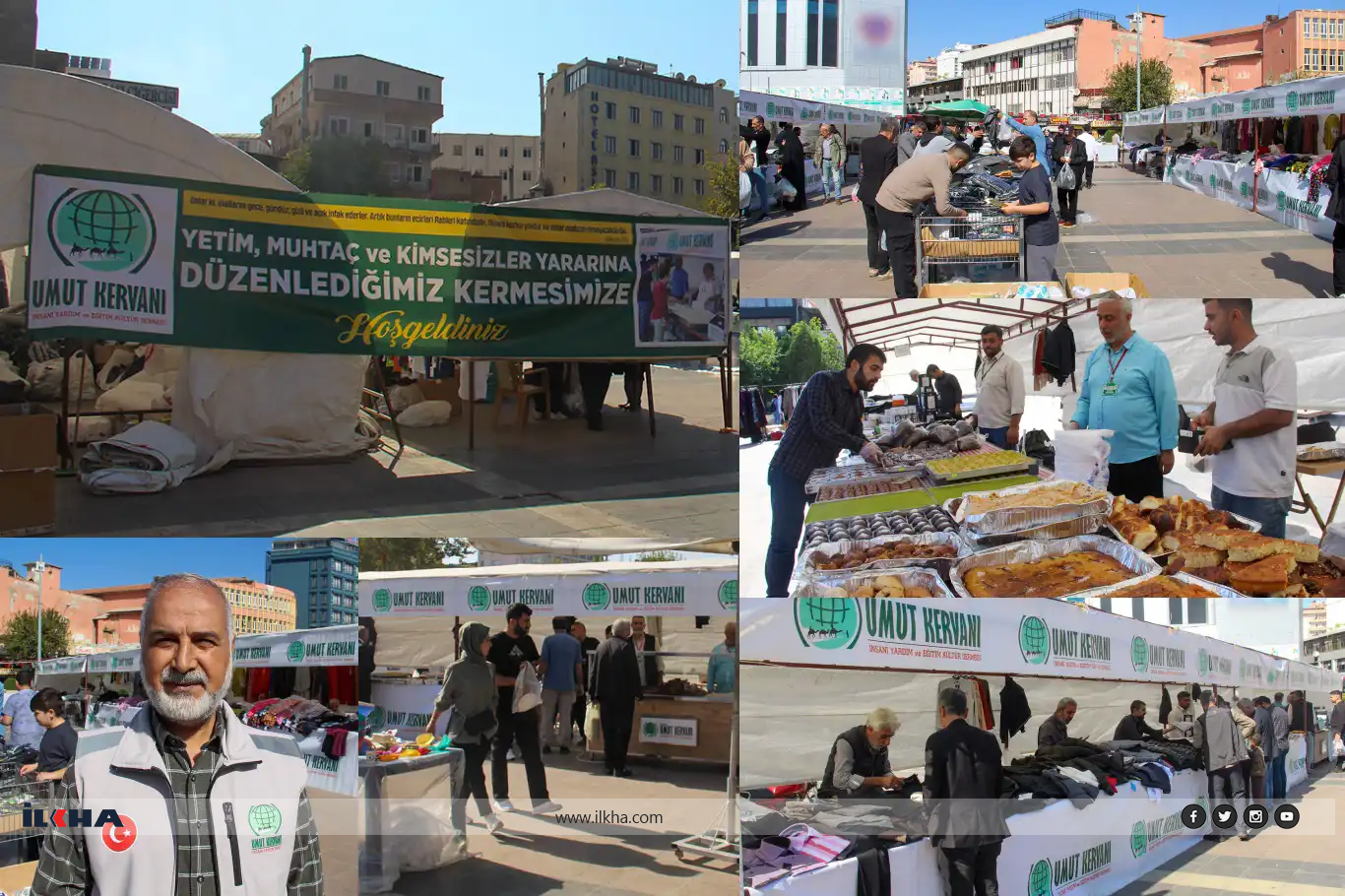 Karwana Hêvîyê ya Dîyarbekirê ji bo xêra mihtacan kermesek vekir Karwana Hêvîyê ya Dîyarbekirê ji bo xêra mihtacan kermesek vekir