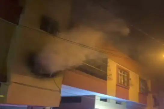 Adana'da müstakil evde yangın 