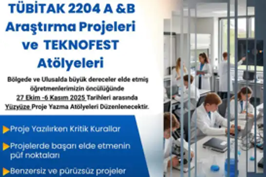 Batman'da TÜBİTAK ve TEKNOFEST proje eğitimleri başlıyor