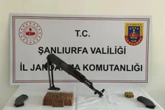 Şanlıurfa’da jandarmadan ruhsatsız silah operasyonu