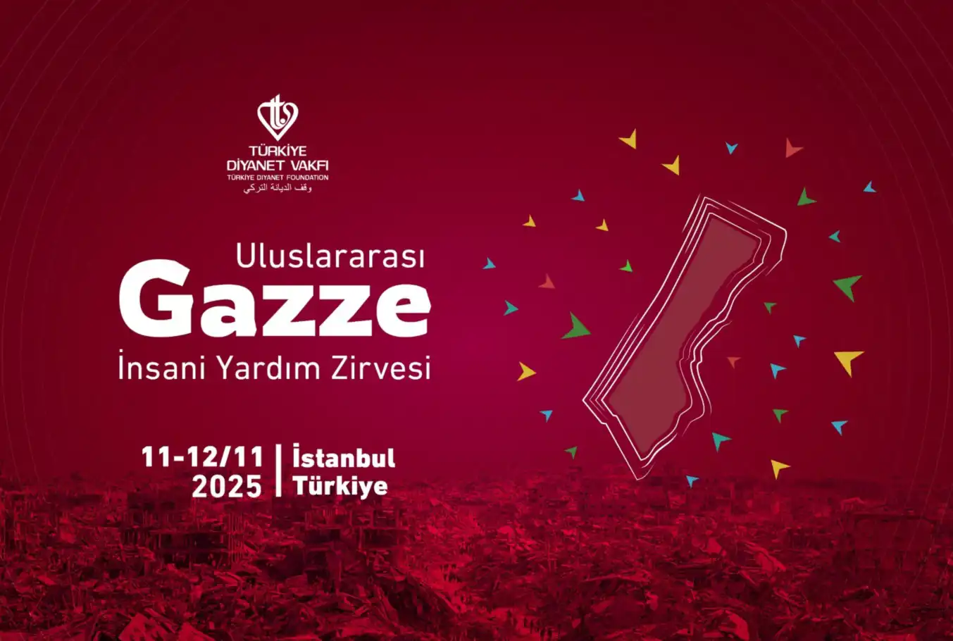 TDV “Uluslararası Gazze İnsani Yardım Zirvesi” düzenleyecek