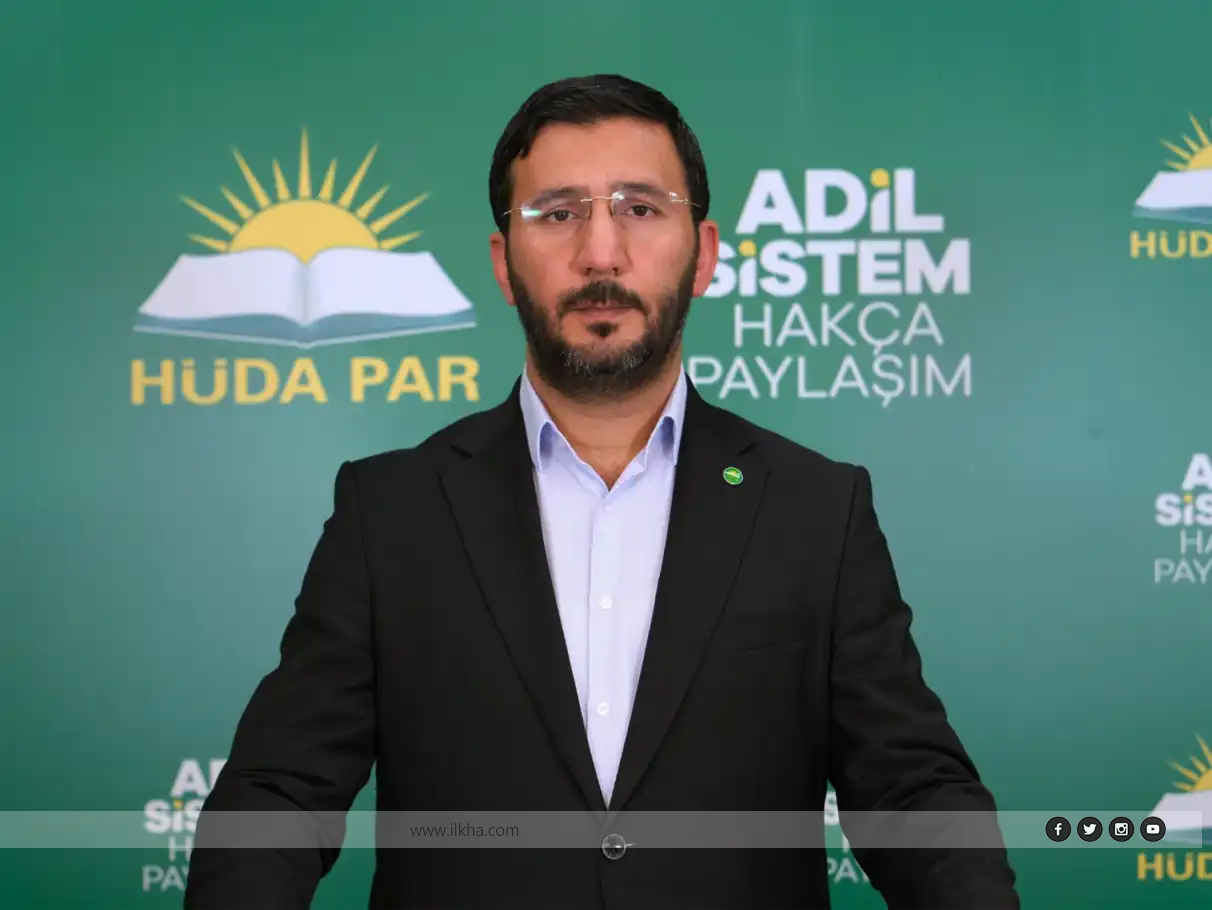 Serokê Têkiliyên Derve yê HUDA PARê Îmîr: Divê ew kesên ku ji bo Xezzeyê beheneyan çêdikin li hember wehşeta li Sûdanê bêdeng nemînin Serokê Têkiliyên Derve yê HUDA PARê Îmîr: Divê ew kesên ku ji bo Xezzeyê beheneyan çêdikin li hember wehşeta li Sûdanê bêdeng nemînin