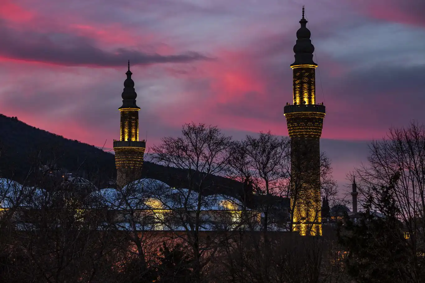 Bursa’da sabah namazı saatlerine kış düzenlemesi Bursa’da sabah namazı saatlerine kış düzenlemesi