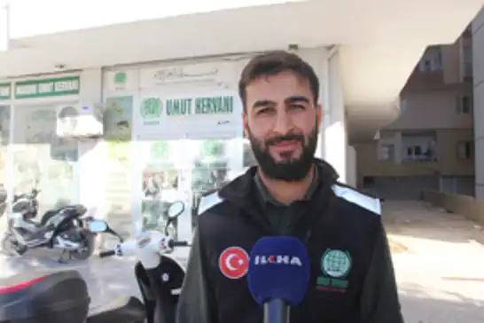 Mardinli hayırsever tek olan motosikletini Gazze'ye bağışladı