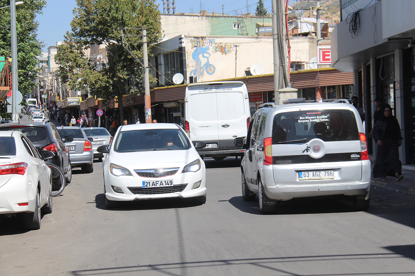 Ergani'nin trafik ve otopark sorunu çekilmez hale dönüştü