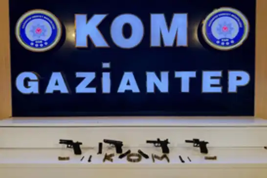 Gaziantep’te silah kaçakçılığı yapan 2 şüpheli yakalandı