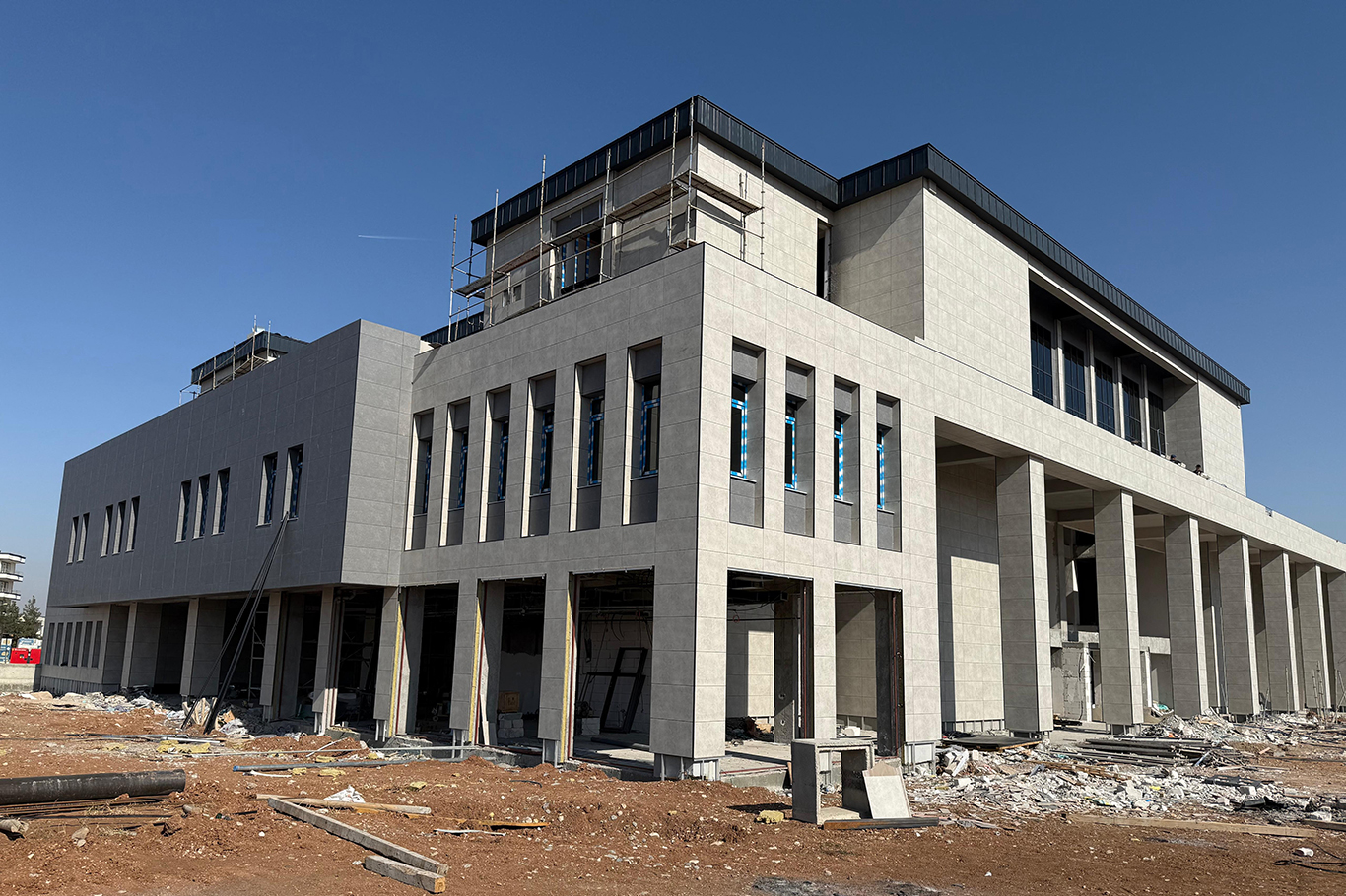 Batman'da diş hastanesi inşaatında sona gelindi