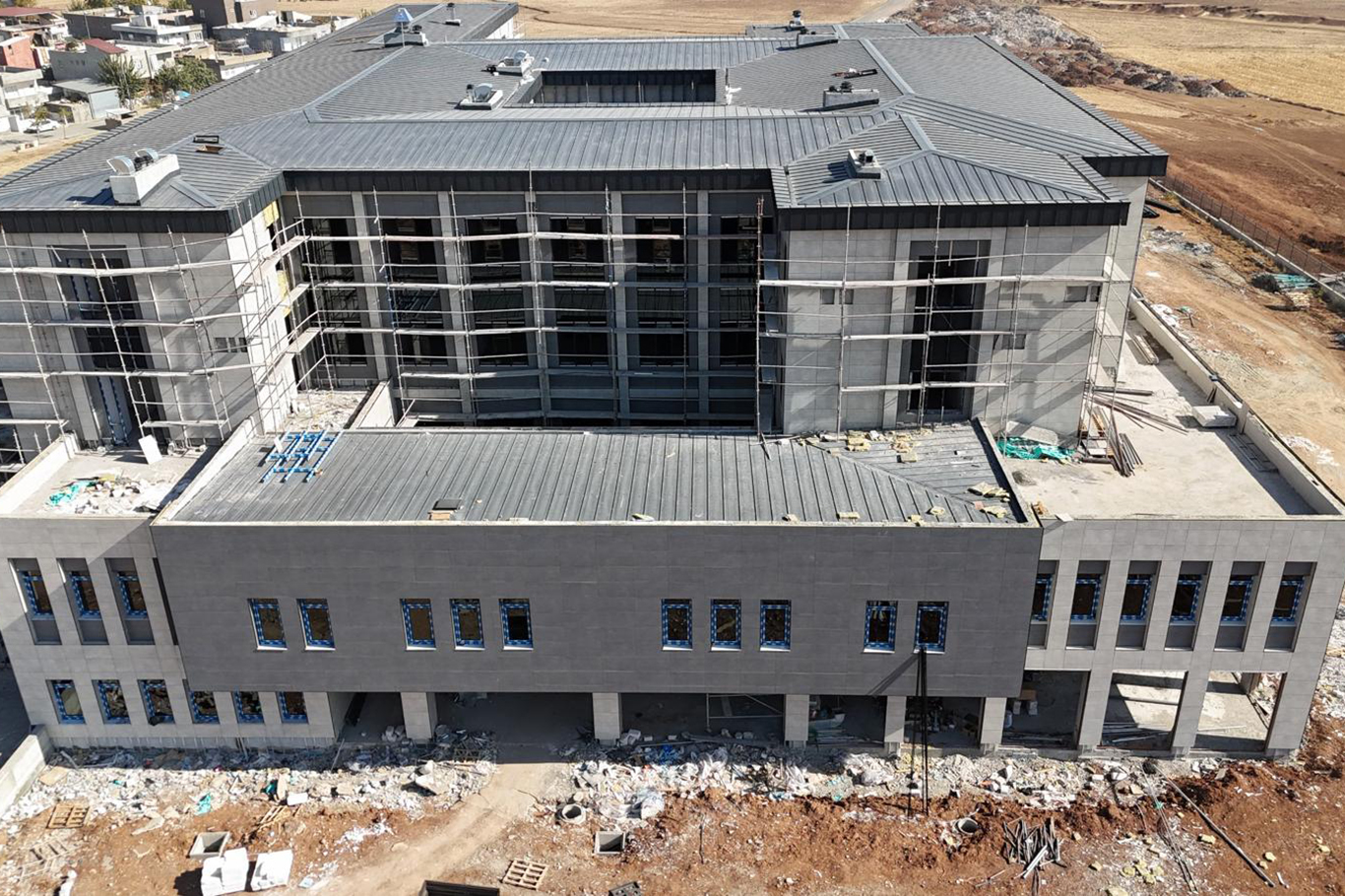 Batman'da diş hastanesi inşaatında sona gelindi