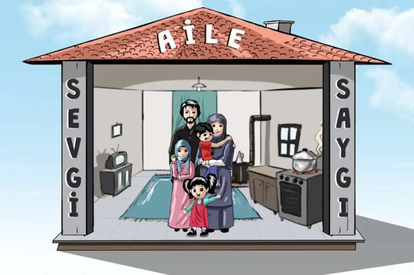 Müftü Aruk:  Sağlam bir aile yapısı, huzurlu bir toplumun temel taşıdır