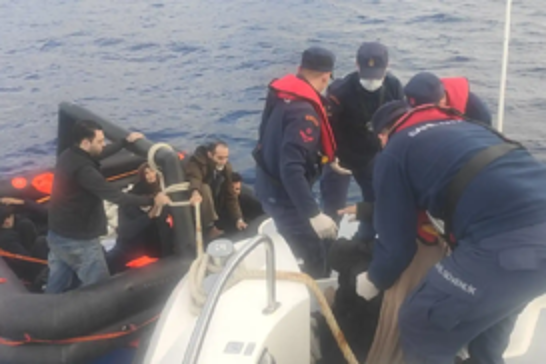 20 irregular migrants rescued after pushback by Greek forces Off Muğla coast
