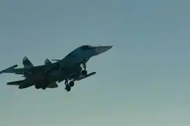 لە رووسیا فڕۆکەیەکی جەنگی کەوتە خوارەوە