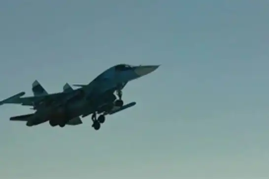 تحطم طائرة حربية في روسيا