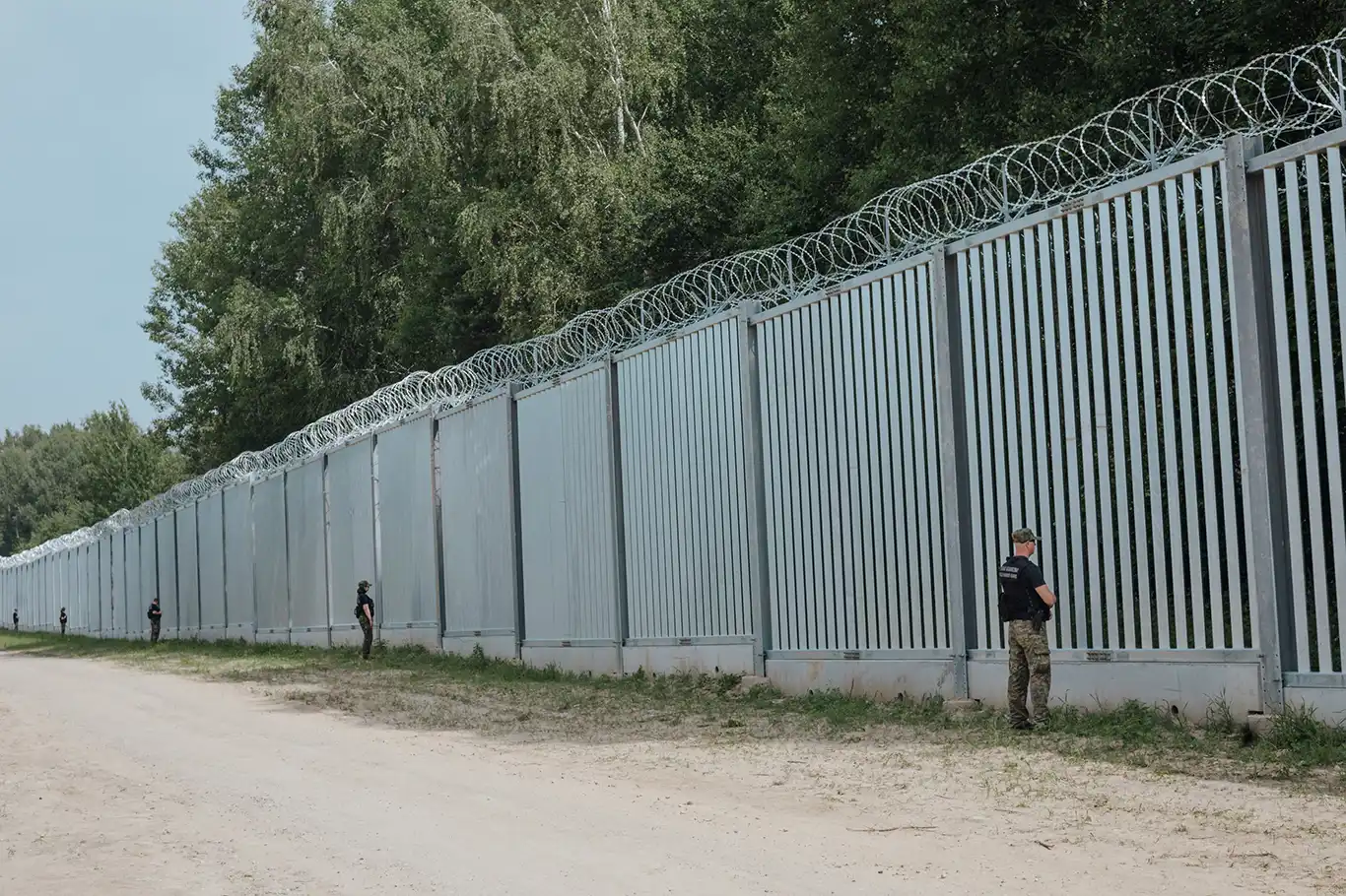 Poland begins construction of second barrier on Belarus border
