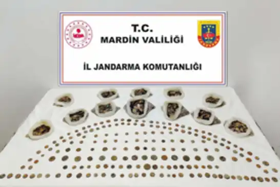 Mardin’de 4 bin 897 adet sikke ele geçirildi 