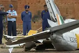 سقوط هواپیمای آموزشی در هند