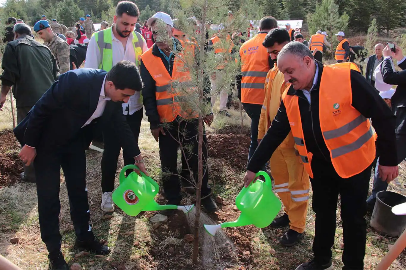 DEPSAŞ Enerji’den Diyarbakır'daki Makam Dağı’na 3 bin fidan
