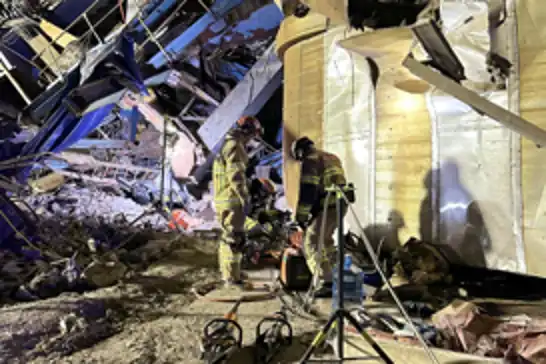 Güney Kore'de çöken santralin altında kalan 7 işçinin cesedi enkazdan çıkarıldı