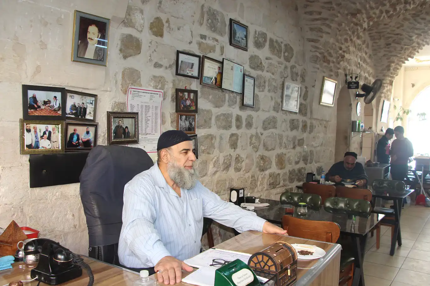 Lokanta işletmecisi, 55 yıldır rızık endişesi taşımadan işini sürdürüyor