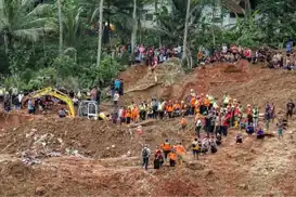 Death toll rises to 16 after massive landslide hits Indonesia’s Central Java
