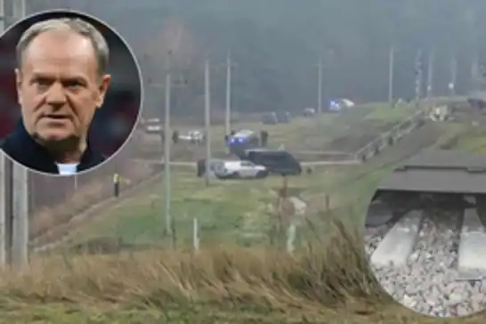 تعرّض خطٌّ للسكك الحديدية في بولندا للتخريب جرّاء عملٍ تخريبي