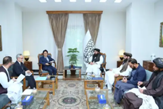 Afghanistan’s Foreign Minister meets new Japanese ambassador in Kabul