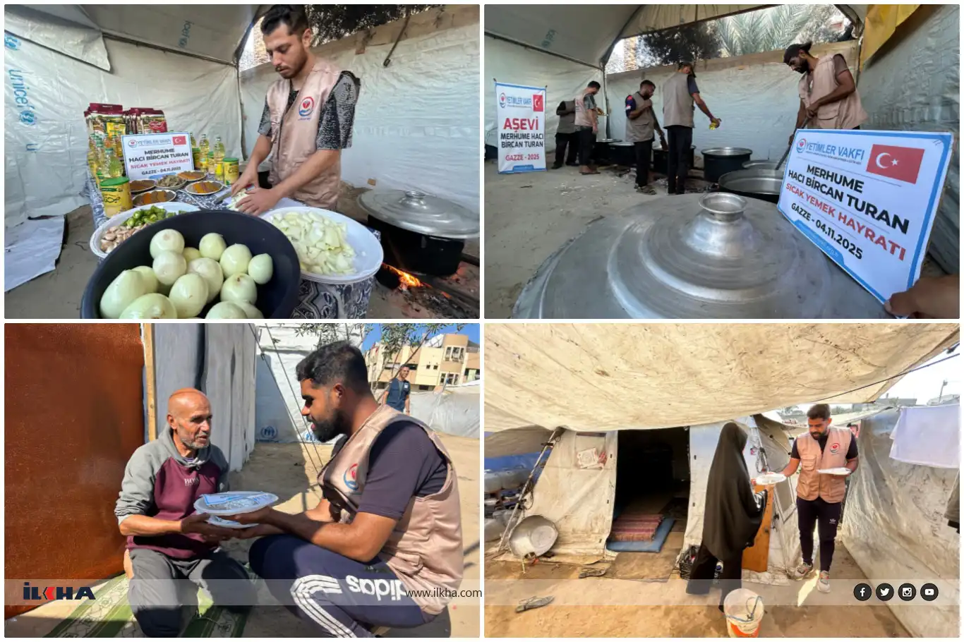 Orphans Foundation continues daily meal distribution in Gaza