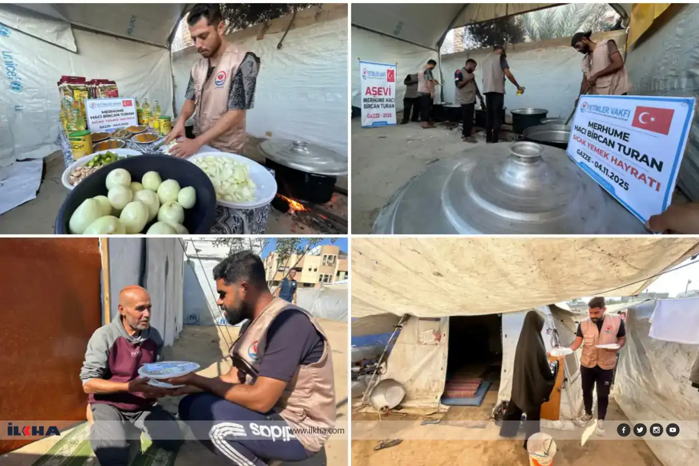 وقف الأيتام يواصل توزيع وجبات الطعام الساخنة في غزة ضمن مشروع "مائدة كل يوم"