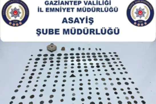 Gaziantep'te 230 tarihi eser ele geçirildi