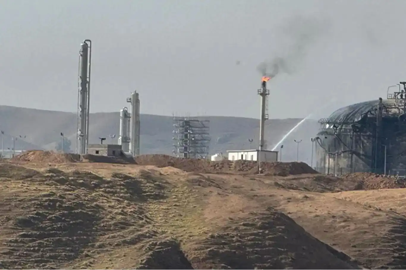 هێرش کرایە سەر کێڵگەی کۆرمۆر: تەواوی هەناردە گاز بۆ وێستگەکانی کارەبا بڕا