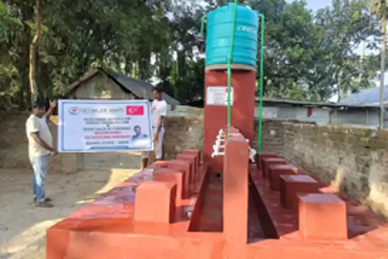 Yetimler Vakfı, Şehid Salih El Caferavi'nin vasiyetini Bangladeş'te gerçekleştirdi