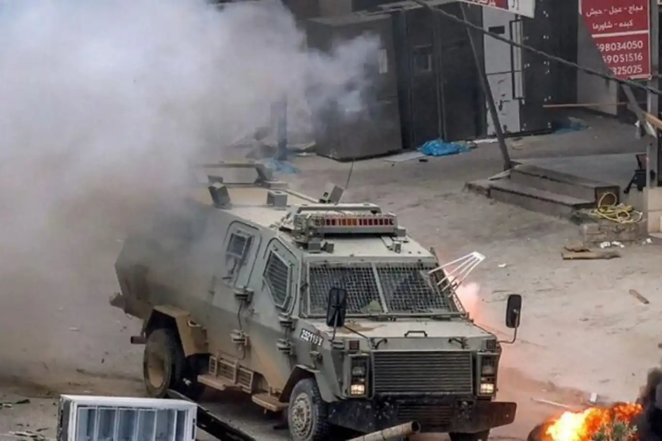 المقاومة الفلسطينية تعلن عن تفجير عبوة ناسفة بجيب عسكري للاحتلال غرب جنين