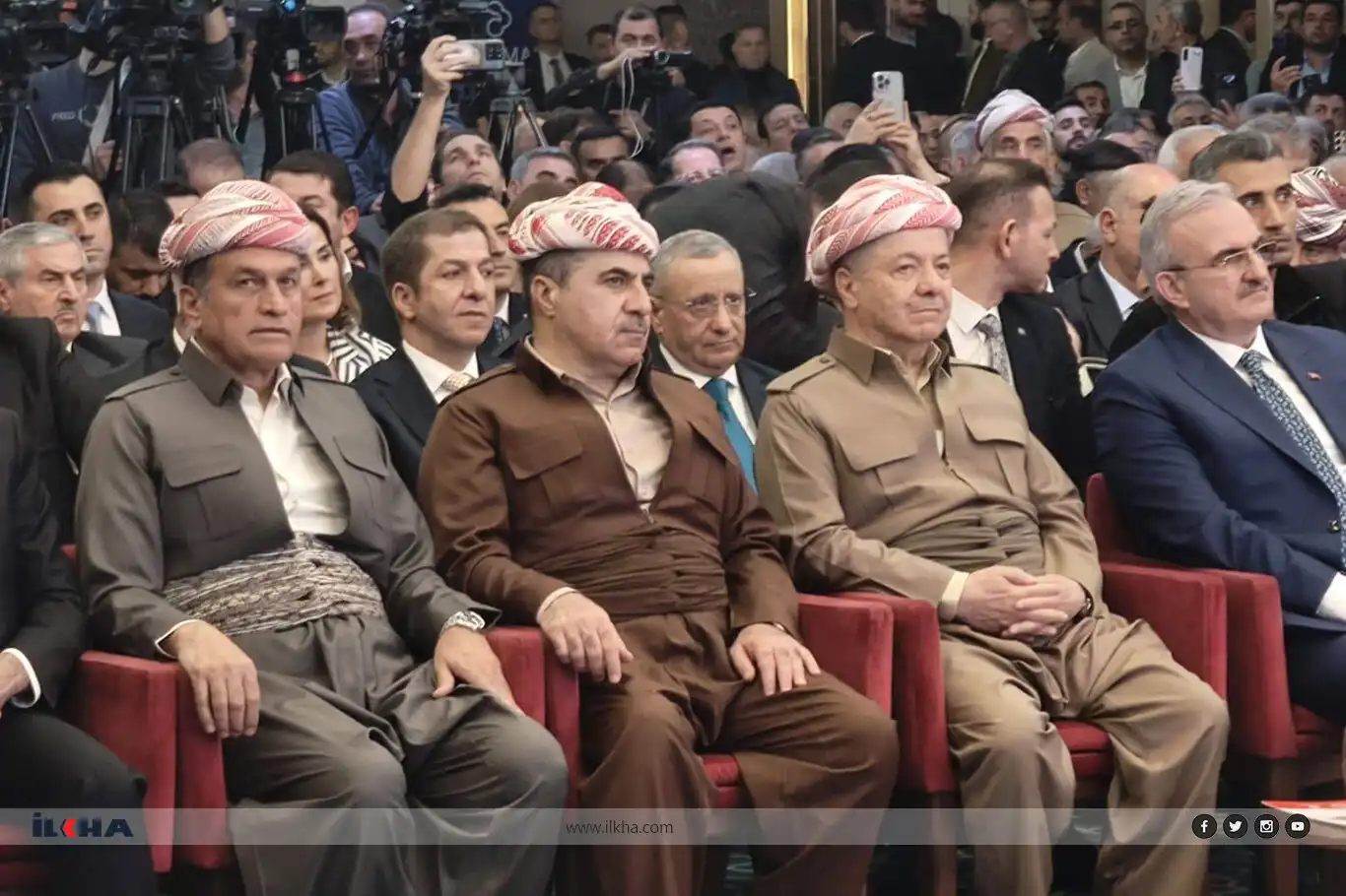 بارزانی لە پارێزگای شرنەخ بەشداریی لە چوارەمین سیمپۆزیەمی مەلای جزیری کرد