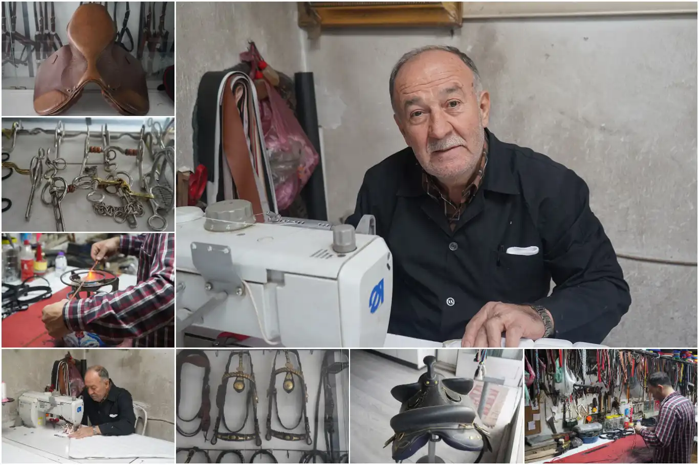 Konya’nın son saraç ustası İhsan Digilli: Bu meslek kaybolmaya mahkûm