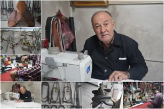 Konya’nın son saraç ustası İhsan Digilli: Bu meslek kaybolmaya mahkûm