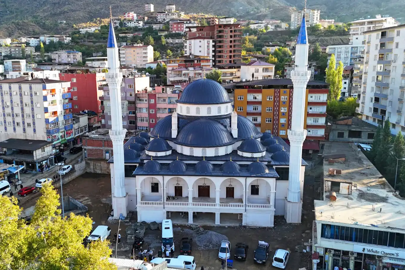 Sason'da yeni "Merkez Cami" açılışa hazırlanıyor