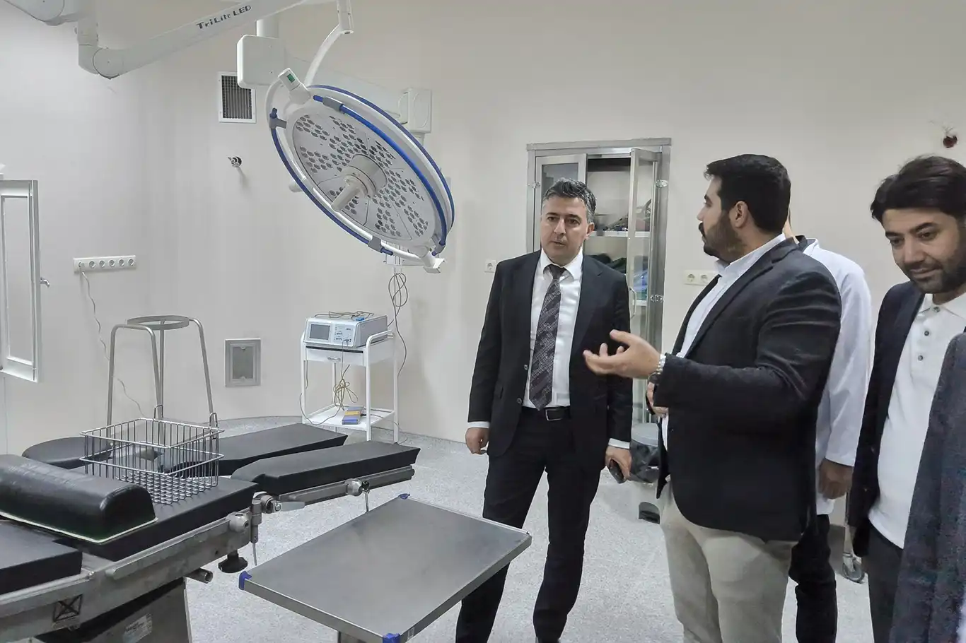 Gercüş Devlet Hastanesi'nde incelemelerde bulunuldu