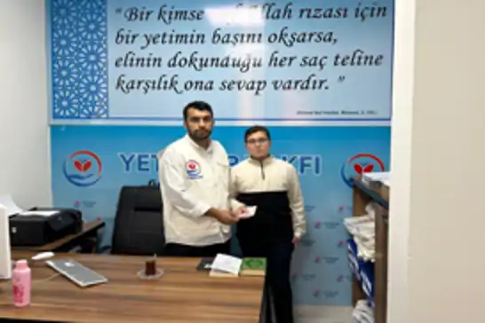 Gaziantepli öğrenciden örnek davranış: İlk bursunu Gazze’ye bağışladı