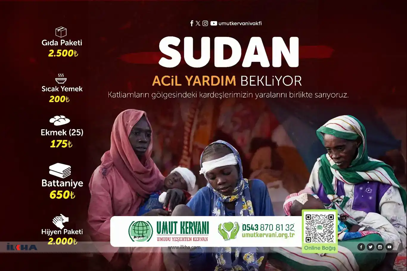 Hope Caravan Foundation issues urgent humanitarian aid appeal for Sudan
