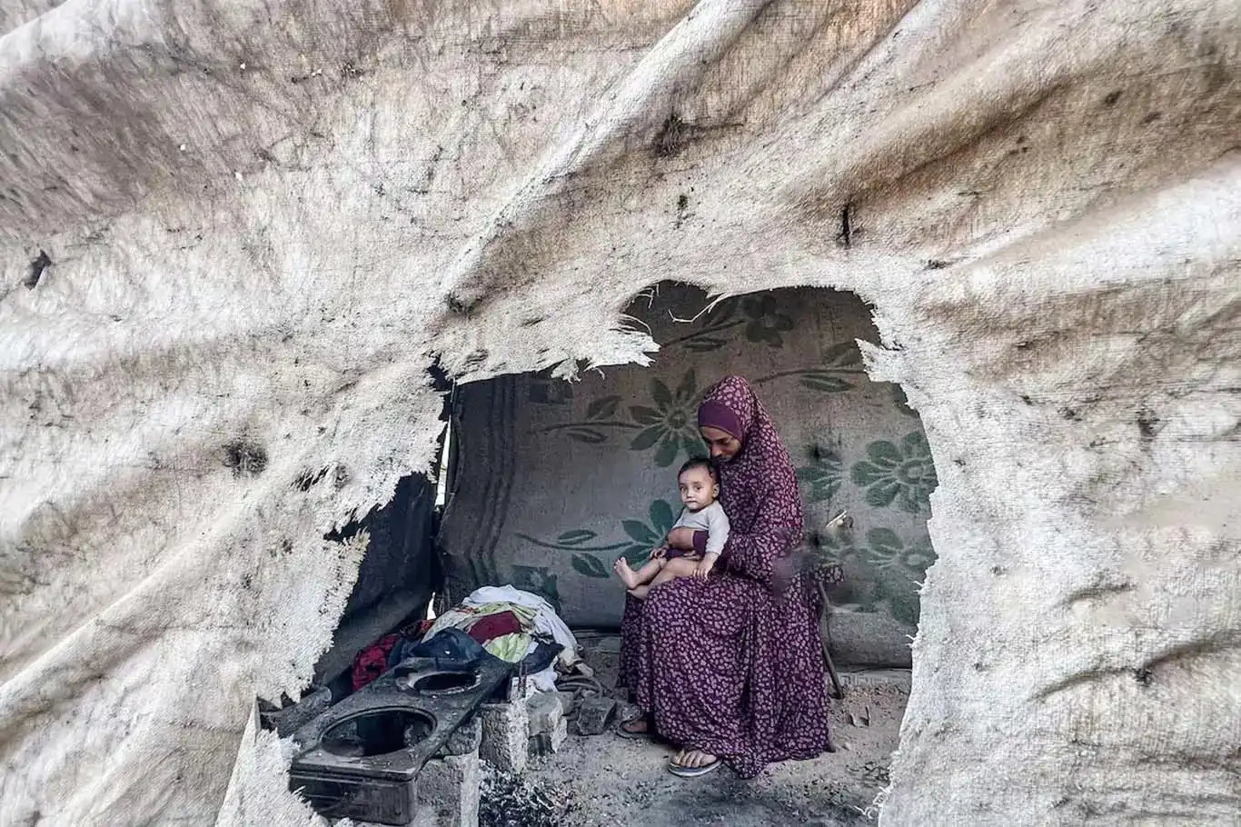 زمستان در راه است، فاجعه در حال گسترش: یک‌ونیم میلیون نفر در غزه بی‌سرپناه هستند