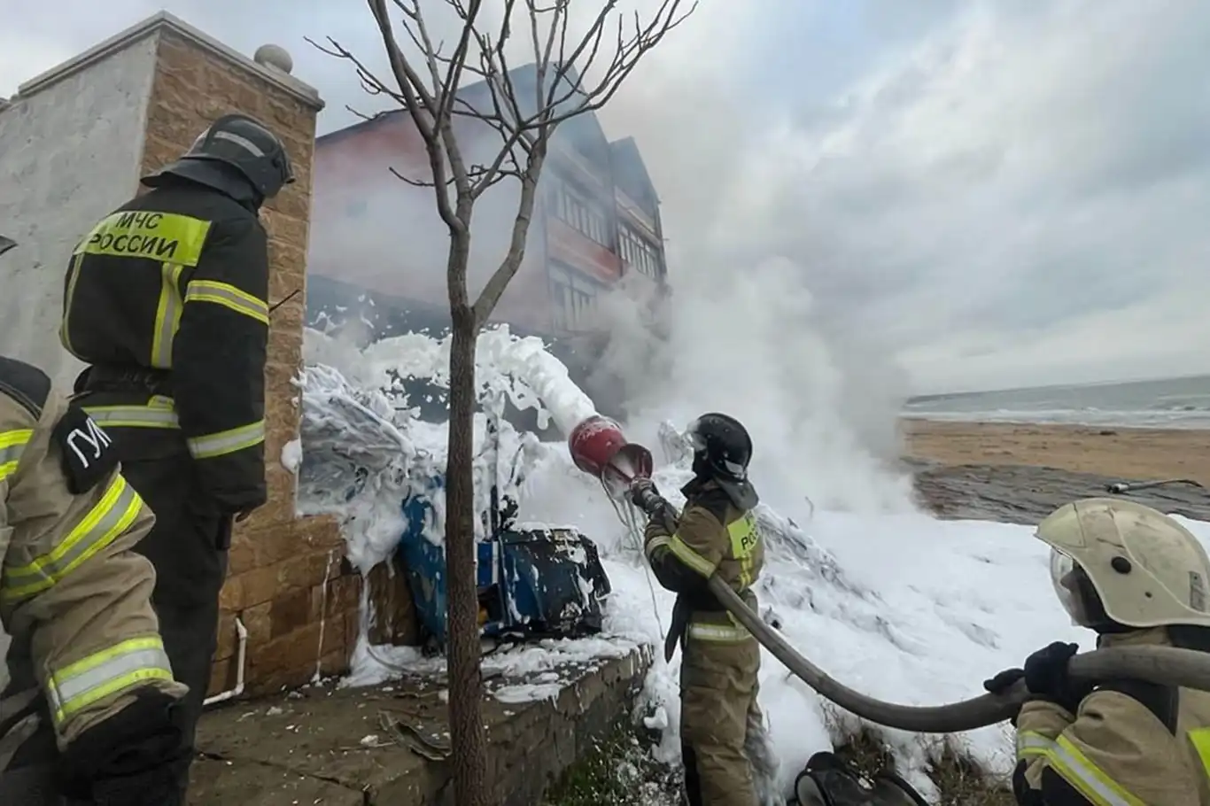 Four dead, three injured after private helicopter crashes in Russia’s Dagestan